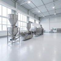 Ligne de production de flocons de maïs série SLG, machine d'extrusion et de séchage automatique, acier inoxydable 304, équipement clé en main pour les aliments du petit-déjeuner