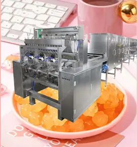 浆果蓝色果冻软糖糖果加工生产线制造机