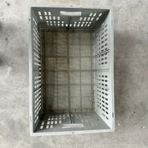 Endüstriyel Atölyeler İçin Ağır Hizmet Tipi HDPP Devirilebilir Kutu İstiflenebilir Dolaşım Kutusu Plastik Sağlam Sandık Sepet - Product Image 3