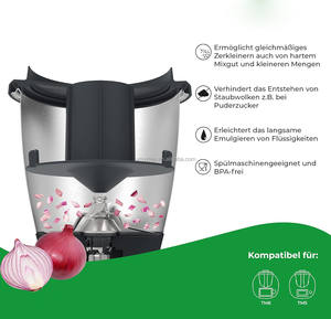 Mixtopf-Verkleinerung Fur <span class=keywords><strong>Thermomix</strong></span> TM6 & TM5  Effektives Hackseln, Mixen & Zerkleinern Von Lebensmittel - Product Image 3