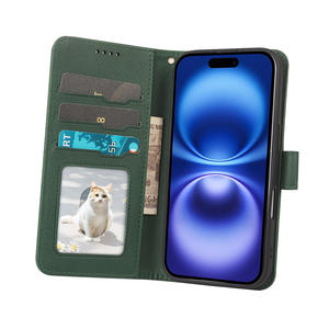 Housse en cuir PU pour <span class=keywords><strong>Blackview</strong></span> A200 Pro A100 Shark 9 Wave 8 - Product Image 2