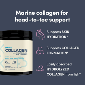 Commercio all'ingrosso OEM Private Label idrolizzato pesce marino collagene proteine in polvere con acido ialuronico e vitamina C per lo sbiancamento della pelle - Product Image 3