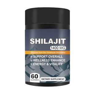 Gummies de Shilajit OME privées avec Ashwagandha, <span class=keywords><strong>Muesli</strong></span> noir, Ginseng – Favorisent la santé globale, l'énergie et la vitalité - Product Image 1
