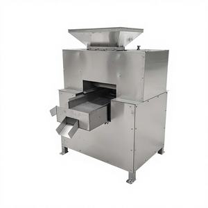 Presse-agrumes industriel automatique à double rouleau en acier inoxydable, moteur haute productivité, extracteur de jus - Product Image 1