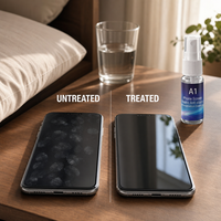 Protecteur d'écran liquide de qualité industrielle A1, nano micro-silice, essence céramique invisible modifiée anti-rayures, Guangdong