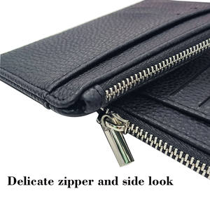 Оптовая цена: Женский тонкий кошелек-картхолдер из искусственной кожи с RFID-защитой, мини-портмоне для кредитных карт, деловой аксессуар - Product Image 5