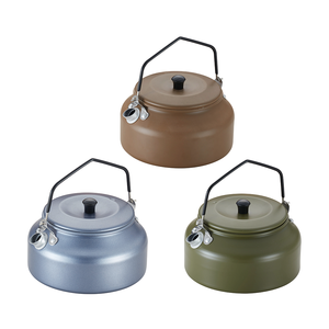 Заводская цена открытый пеший Туризм Пикник на заказ чайный чайник алюминиевый чайник Кемпинг горячая вода чайник - Product Image 5