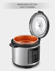 سوق الولايات المتحدة الأمريكية موديل ساخن 5/6QT متعدد الوظائف كهربائي فضي صلب مقاوم للصدأ الإسكان أدوات طهي بطيئة - Product Image 5