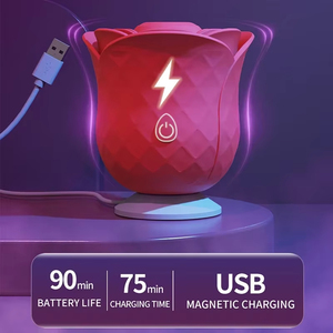 Đồ Chơi Hoa Hồng Máy Rung Dành Cho Nữ Hút Chân Không Kích Thích Mạnh Mẽ Hút Masturbator Núm Vú Clit Hút Nữ Đồ Chơi Tình Dục Người Lớn - Product Image 6