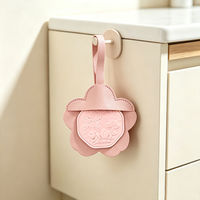 Support pour tablette d'aromathérapie YY en cuir PU, étui pour tablette d'aromathérapie, décoration suspendue pour la maison, porte-bougie en forme de fleur pour voiture