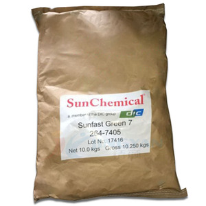 Pigment japonais <span class=keywords><strong>DIC</strong></span> résistant aux hautes températures Phtaléine VERT SUNFAST Vert 7 264-7700 pour encre à peinture en plastique - Product Image 3