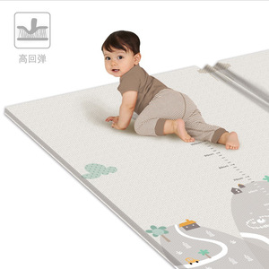 <span class=keywords><strong>Tapis</strong></span> de jeu pour bébé pliable extra large de qualité supérieure, imperméable, antidérapant, en mousse souple, pour ramper et temps sur le ventre, utilisation intérieure et extérieure - Product Image 6
