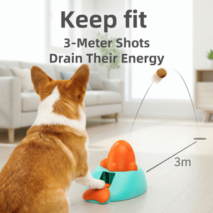 Jouets interactifs pour chiens, distributeur de friandises, favorise l'entraînement du QI, réduit les ballonnements, <span class=keywords><strong>anti</strong></span>-gloutonnerie - Product Image 4