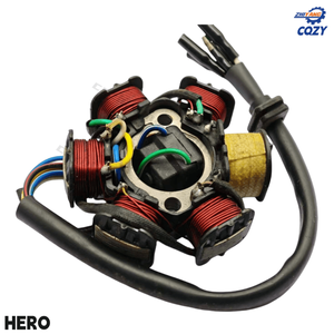 Bobine de stator de générateur de pièces de <span class=keywords><strong>moto</strong></span> Hero pour <span class=keywords><strong>moto</strong></span> TVS125, bobine de magnéto pour moteur TVS, pièces de rechange pour générateur TVS - Product Image 4