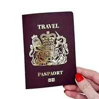 Passeport de film personnalisé en carton gaufré, thème cinéma, pour cosplay, vente en gros