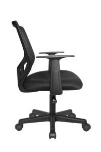 Cadeira giratória executiva com malha de <span class=keywords><strong>nylon</strong></span> Design minimalista e braços Cadeira giratória baixo preço - Product Image 5