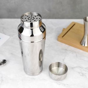 Shaker à cocktails surdimensionné 650 ml, 3 pièces, en acier inoxydable 304, avec passoire intégrée, pour barman, mélange de boissons, shaker à martini - Product Image 2