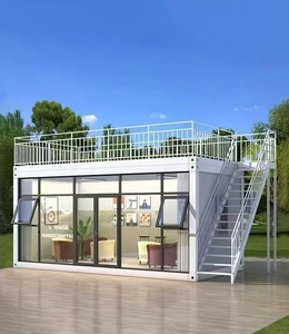 Casa Arquitectónica Modular Sostenible con Ventanas Panorámicas para Oficina, Escuela, Sala de Estar, Dormitorio, Centro Comercial, También para Hogar y <span class=keywords><strong>Bar</strong></span> - Product Image 5