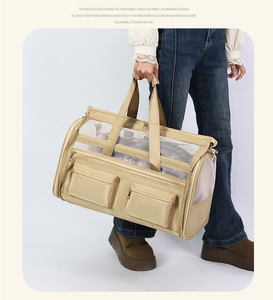 Bolsa de Transporte para Mascotas Oxford Clásica, Resistente y Cómoda, Plegable y Transpirable, Diseñada para el Transporte Diario de Gatos y Viajes al Aire Libre - Product Image 6