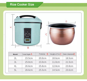 Olla <span class=keywords><strong>Arrocera</strong></span> de 5 <span class=keywords><strong>Litros</strong></span>, 12V/24V CC, con Batería de 450w, Repuestos Gratuitos, para Autocaravanas, Mini Olla <span class=keywords><strong>Arrocera</strong></span> Solar - Product Image 6