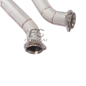 Tubería de Escape Aislada Recta SS304 para <span class=keywords><strong>Ferrari</strong></span> <span class=keywords><strong>F430</strong></span> <span class=keywords><strong>Spider</strong></span>/Coupe 4.3L 2005-<span class=keywords><strong>2008</strong></span>, Mejora del Rendimiento del Sistema de Escape - Product Image 6