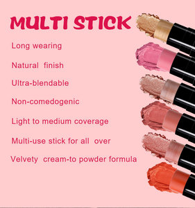 Cosmétiques Black Tube Blush Surligneur Contour Crème Bâton Logo Personnalisé Surligneur Unique Bâton <span class=keywords><strong>Bronzer</strong></span> - Product Image 4