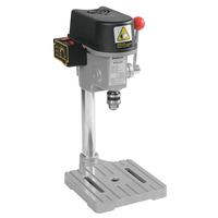 Mini perceuse de table électrique 340W avec vitesse de 12000 tr/min, base en fonte pour le perçage du bois