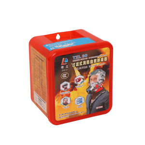Haute qualité 30Minutes 40Minutes <span class=keywords><strong>masque</strong></span> de fumée d'évacuation d'incendie sécurité <span class=keywords><strong>pompier</strong></span> cagoule hotte d'évacuation d'urgence <span class=keywords><strong>masque</strong></span> à gaz à oxygène - Product Image 3