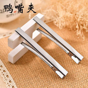 إكسسوارات تصنعها بنفسك 2-من إنتاج البط الخام ، دبوس شعر معدني من مادة خام ، إكسسوارات قوس مصنوعة يدويًا للبيع بالجملة - Product Image 2