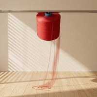 Filament de polyester texturé haute ténacité WELONG 100 %, 150/48 DTY S/Z Twist, respectueux de l'environnement, teint en masse, pour tricot à la main