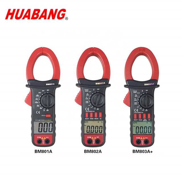 BM803A+ DC AC Voltage Current Ture RMS Digital Multimeter 1000A Clamp Meter and Capacitance Surge Current Function