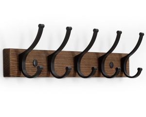 Factory Custom <b>Wall</b> <b>Hanging</b> Wooden Garment Hook Holder OEM ODM Bespoke Multi-Purpose Non-Folding Precision-Made <b>Storage</b> - Product Image 1