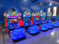 Simulateur de conduite de voiture de course à écran LCD HD 26 pouces, machine de jeu vidéo d'arcade à monnayeur, cockpit de simulation de course pour FEC