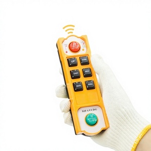 Factory Direct Sale 6 Keys Single Speed Anti Shock Industrial <b>Wireless</b> Crane Remote <b>Control</b> - Product Image 1