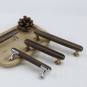 Nouvelle poignée et bouton de luxe en bronze moderne pour armoire, commode et porte - Product Image 3