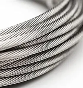 Wholesale Price 10 Mm 8x19 Wire Rope For Elevator Ungalvanized Lift Steel Wire Rope