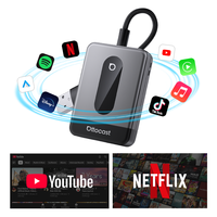 Adaptateur sans fil Ottocast 2-en-1 CarPlay Android Auto BT 5.4 Wi-Fi double bande Plug & Play OTA CE FCC Agent de marque Vente en gros