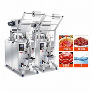 Automatic Pneumatic Honey Stick Weighing and Filling Packing Machine Syrup Sachet Paste Liquid Packaging Machine - Product Image 1