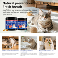 Masticables Dentales para Mascotas de Grano Suave, Refuerzo Inmunológico, Limpieza Dental Segura y Saludable, Elimina el Mal Aliento para Perros y Gatos