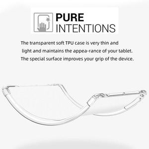 Pha Lê Trong Suốt Trường Hợp Với Bốn Góc Không Khí Bumper Mềm TPU Bảo Vệ Bìa Cho Kindle Lửa HD10 2023 Paperwhite 5 - Product Image 4