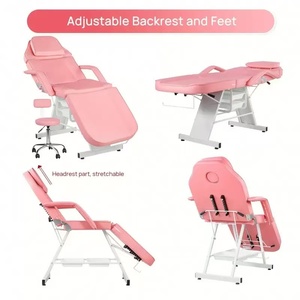 Syf S Beauty Bed Massage Chair Salon-grade Bed Eyebrow Tattooing Massage Sofa Eyelash Extension Bed <b>Electric</b> and Adjustable - Product Image 6