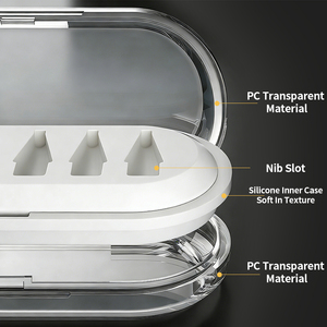 Scatola Portapunte per Penna Stilo in Offerta, 4 Pezzi, Custodia Impermeabile per Punte di Ricambio per <span class=keywords><strong>Apple</strong></span> Pencil - Product Image 2
