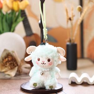 Llavero de Cordero de Peluche Pequeño Estilo Curativo, Llavero de Cordero de Dibujos Animados, <span class=keywords><strong>un</strong></span> Lindo Regalo para Mochilas Escolares - Product Image 4