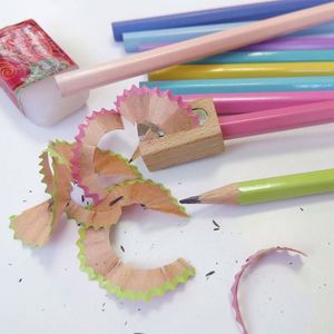 Crayon de 7,5 pouces avec gomme, crayon pas cher sans impression, accepte logo personnalisé, mine HB 2B, emballage en vrac, crayons de couleur standard pour l'école - Product Image 2