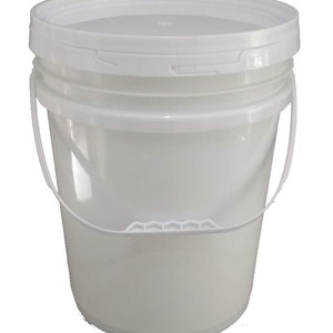 20L <b>Plastic</b> Pail With Lid Airtight Paint <b>Bucket</b> Cylindrical PP Material Huizhou Origin - Product Image 3