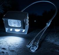 Caméra de recul pour camion et voiture AHD multi-connecteurs RJ45/Aviation/BNC étanche avec vision nocturne infrarouge pour la gestion de flotte (9V-36V)