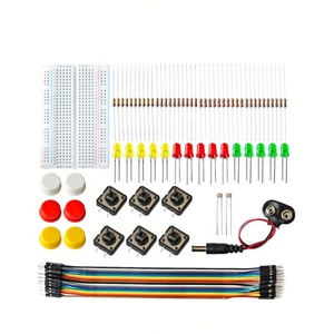Kit de démarrage pour UNO R3 Mini, breadboard, LED, fils de liaison, bouton pour Arduino, kit DIY, éducation scolaire, laboratoire - Product Image 1