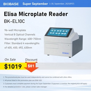 BIOBASE CHINA Precio de descuento Lector de microplacas <span class=keywords><strong>ELISA</strong></span> Vertical 8 canales ópticos <span class=keywords><strong>Elisa</strong></span> Kit Microplaca de 96 pocillos para laboratorio - Product Image 2