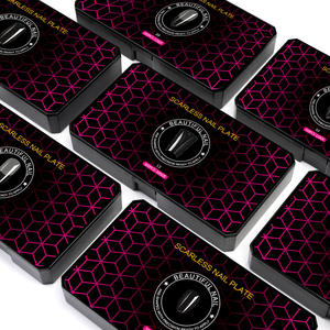 550 pièces haut de gamme boîte noire <span class=keywords><strong>ongles</strong></span> conseils Ultra-mince anti-rayures gommage pour porté à la main artificiel doigt <span class=keywords><strong>ongles</strong></span> conseils prix de gros - Product Image 1