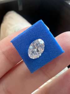 Diamante Sintetico IGI <span class=keywords><strong>GIA</strong></span> con Varie Forme di Taglio, Colore DEF, 1CT 1.5CT 2CT 3CT 4CT 5CT, Purezza VVS VS, Diamante Coltivato in Laboratorio HPHT CVD - Product Image 3